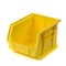 Global Industrial Storage Bin, Plastic, Yellow, 7 in H 269683YL - alternate 3